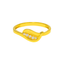 22K Yellow Gold and CZ Ring (2.2 grams)