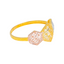 22K Multi-Tone Gold Turkish Ring (1.4 grams)