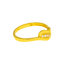 22K Yellow Gold and CZ Ring (2.2 grams)