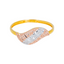 22K Multi-Tone Gold Turkish Ring (1.3 grams)