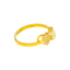 22K Yellow Gold and CZ Ring (1.5 grams)