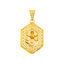 22K Yellow Gold Filigree Pendant (1.9 grams)