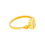22K Yellow Gold and CZ Ring (1.6 grams)