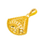 22K Yellow Gold Filigree Pendant (3.2 grams)