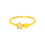 22K Yellow Gold and CZ Ring (1.3 grams)