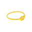 22K Yellow Gold and CZ Ring (1.3 grams)
