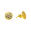 22K Yellow Gold & Cubic Zirconia Stud Earrings (2.8 grams)