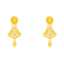 22K Yellow Gold Filigree Earrings (6.1 grams)