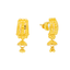 22K Yellow Gold Filigree Earrings (4.5 grams)