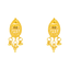 22K Yellow Gold Filigree Earrings (5.6 grams)