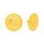 22K Yellow Gold Filigree Stud Earrings (7.5 grams)