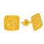 22K Yellow Gold Filigree Earrings (2.8 grams)