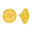 22K Yellow Gold Filigree Stud Earrings (7 grams)