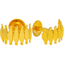 22K Yellow Gold Stud Earrings (2.3 grams)