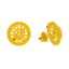 22K Yellow Gold Drop/Dangle Earrings (4.8 grams)