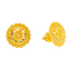 22K Yellow Gold Filigree Stud Earrings (5.7 grams)