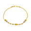 22K Multi-Tone Gold Beaded Bracelet (4.7 grams)