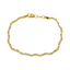 22K Multi-Tone Gold Beaded Bracelet (2.8 grams)
