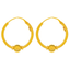 22K Yellow Gold Chandbali Earrings (9.2 grams)