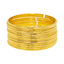 22K Yellow Gold Bangle Set of 12 (127.9 grams)
