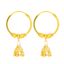 22K Yellow Gold Hoop Earrings (5.1 grams)