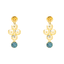 22K Yellow Gold Turkish Earrings (4.8 grams)