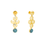 22K Yellow Gold Turkish Earrings (4.8 grams)