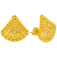 22K Yellow Gold Filigree Earrings (5 grams)
