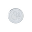 Laxmi & Ganesh Silver Coin with Sri engraved on the back