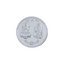 Laxmi & Ganesh Silver Coin with Sri engraved on the back, 5 grams