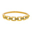 22K Yellow Gold Link Style Openable Bangle Size 2.2 (14.9 g)