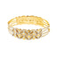 22K Multi-Tone Gold Bangle Pair, Size 2.6 (35.1 g)