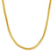 22K Gold Chain Round Wheat Link, 32 inches, 81.3 grams
