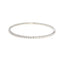 14K Gold Openable 1.34ct Diamond Tennis Bangle, Size 2.4 (4.2 g)