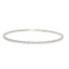 14K Gold Openable 0.55ct Diamond Tennis Bangle, Size 2.4 (4.8 g)