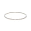14K Gold Openable 0.55ct Diamond Tennis Bangle, Size 2.4 (4.8 g)