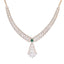 18K Rose Gold, Emerald & 1.71 CT Diamond Necklace Set (22.91 grams)