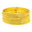 22K Gold Filigree Bangle Pair (19.5 grams)