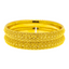 22K Gold Filigree Bangle Pair (38.8 grams)