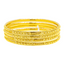 22K Gold Filigree Bangle Pair (18.6 grams)