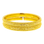 22K Gold Filigree Bangle Set of 6 (73.5 grams)