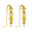 22K Gold Meenakari Necklace & Jhumka Set (167.8 grams)