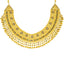 22K Gold Meenakari Necklace & Jhumka Set (167.8 grams)