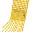 22K Gold Beaded Layer Necklace (148.8 grams)