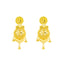 22K Gold Filigree Necklace & Jhumka Set (36.1 grams)
