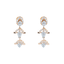 18K Rose Gold & 0.46 CT Diamond Earrings (3.22 grams)
