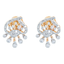 18K Rose Gold & 0.32 CT Diamond Earrings (2.94 grams)