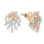 18K Rose Gold & 0.32 CT Diamond Earrings (2.94 grams)