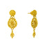22K Gold Filigree Necklace & Chandbali Set (22.2 grams)