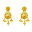 22K Gold Filigree Necklace & Chandbali Set (23.9 grams)